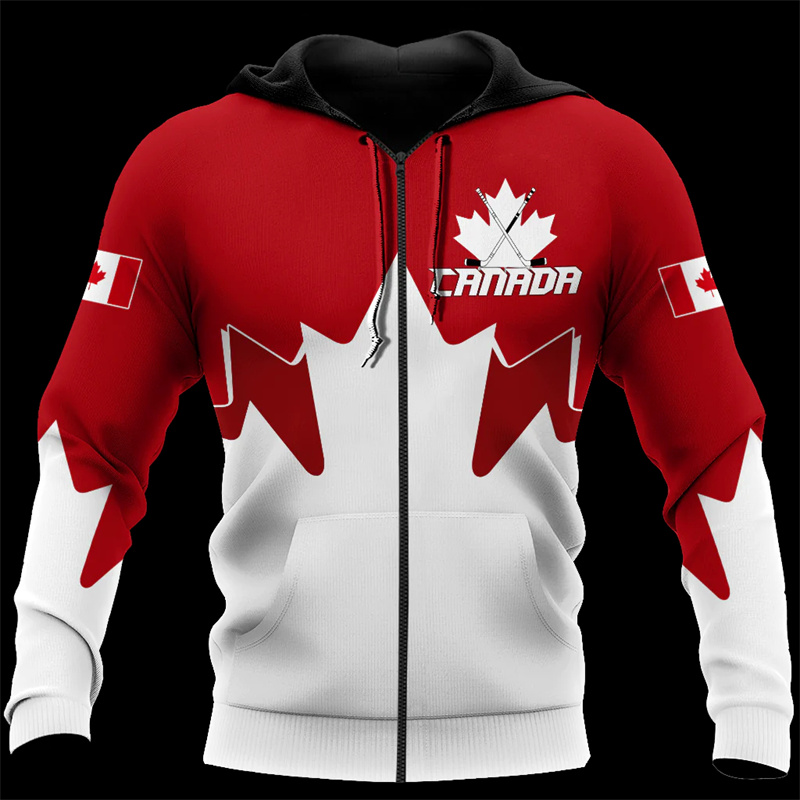Street Fashion Canada - Sweats à capuche zippés pour hommes