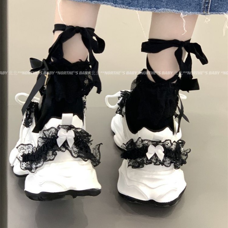 Street Fashion Y2K - Warrior – baskets maladroites pour filles,