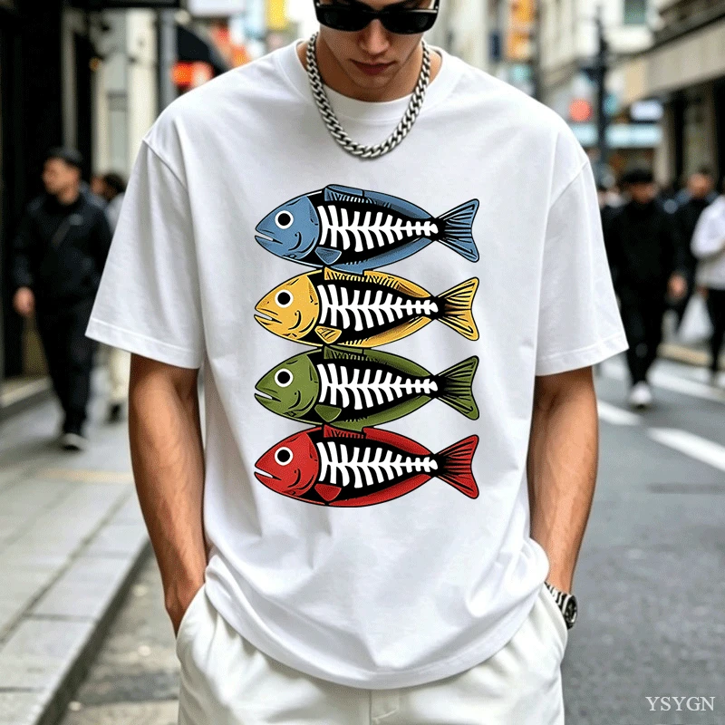 T-shirt en coton pour hommes,  - Street Fashion For Short Guys avis et prix